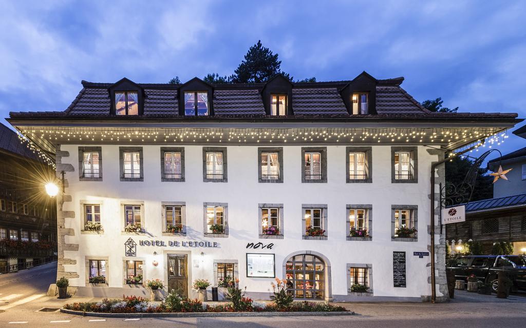 Romantik Hotel L'Etoile Charmey Dış mekan fotoğraf
